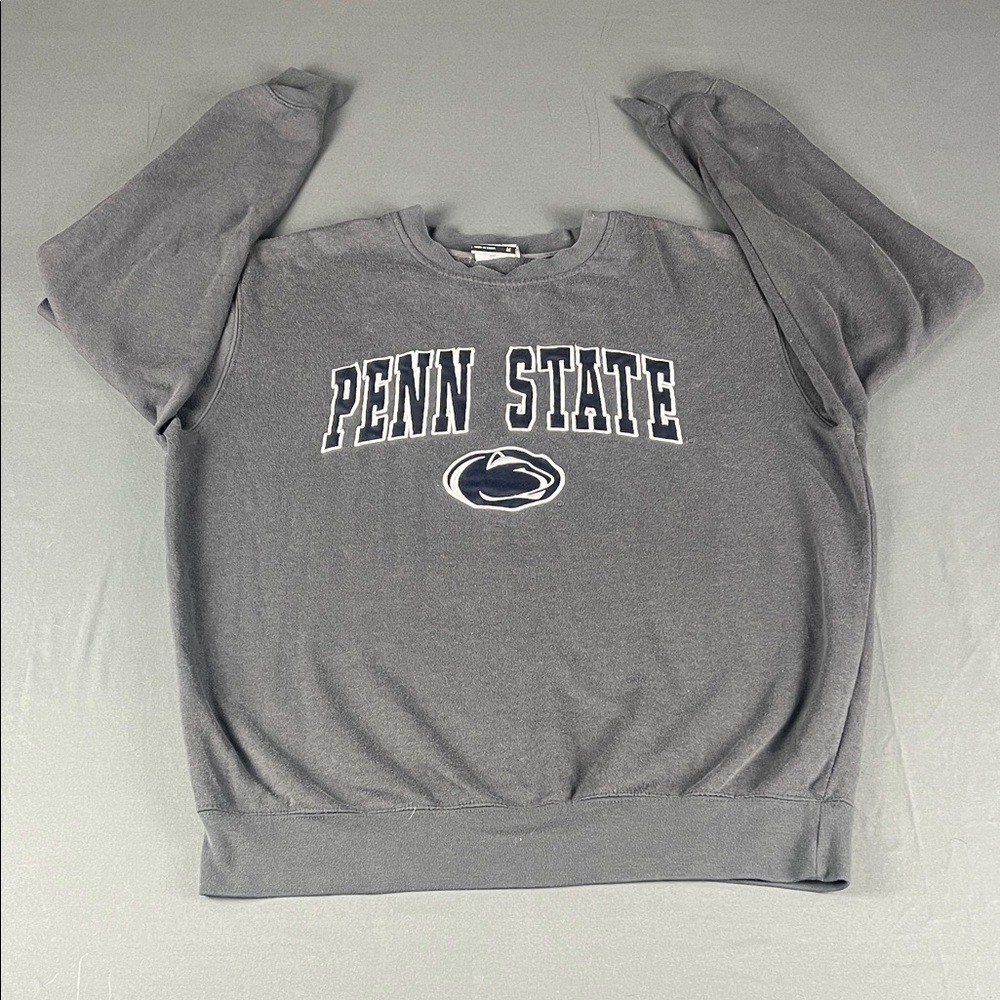 Stadium Athletics Sweatshirt Mens Medium Gray Excellent Penn State Nittany Lions